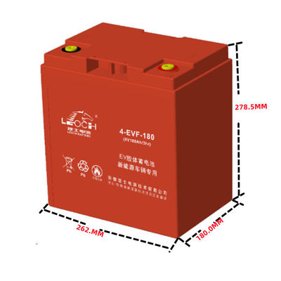 LEOCОловянная кислотная батарея 4-evf-1808v180ah для туристических транспортных средств и транспортных средств санитарии