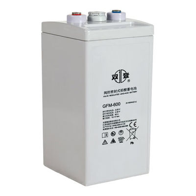 GFM-600 Свинцово-кислотный аккумулятор 2V600Ah 181mm Ширина для питания UPS и хранения солнечной энергии