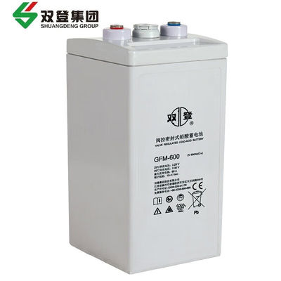 GFM-600 Свинцово-кислотный аккумулятор 2V600Ah 181mm Ширина для питания UPS и хранения солнечной энергии