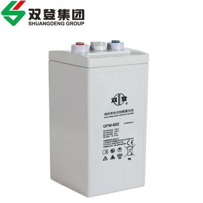 GFM-600 Свинцово-кислотный аккумулятор 2V600Ah 181mm Ширина для питания UPS и хранения солнечной энергии