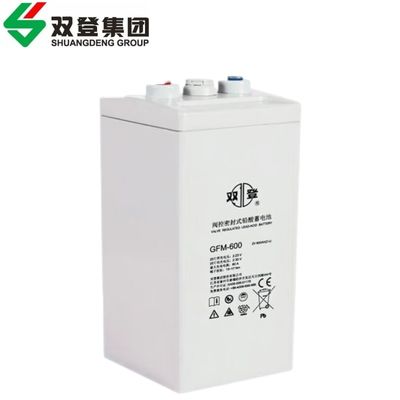 GFM-600 Свинцово-кислотный аккумулятор 2V600Ah 181mm Ширина для питания UPS и хранения солнечной энергии