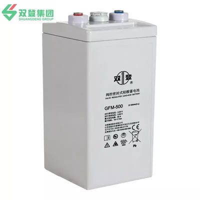2V500Ah Shuangdeng GFM-500 свинцово-кислотная батарея для UPS Внутреннее сопротивление 0,41 mQ