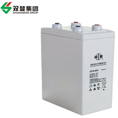 Shuangdeng GFM-800 2V800Ah батарея для резервного питания в области связи и управления пожаром