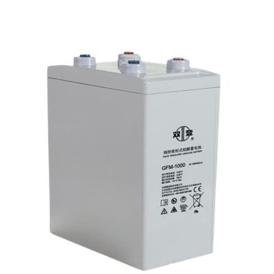 GFM-1000 Свинцово-кислотный аккумулятор 2V1000Ah для системы безопасности питания Ширина 181 мм Длина 370 мм
