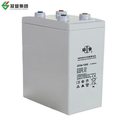 GFM-1000 Свинцово-кислотный аккумулятор 2V1000Ah для системы безопасности питания Ширина 181 мм Длина 370 мм