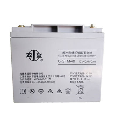 Shuangdeng герметичное перезаряжаемое 6-GFM-40 свинцово-кислотное аккумулятор 12V40Ah для солнечной энергии
