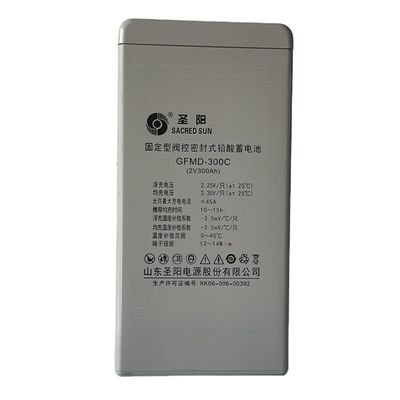 Sacred Sun GFMD-300C Свинцово-кислотный аккумулятор 2V300Ah Идеально подходит для связи