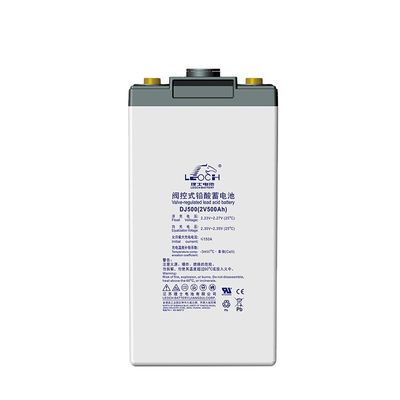 500Ah C10 Leoch Battery DJ500 Свинцово-кислотная батарея для системы накопления солнечной энергии
