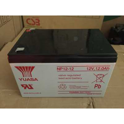 Прочный аккумулятор свинцовой кислоты Юаса NP12-1212V12AH для аварийного питания и связи