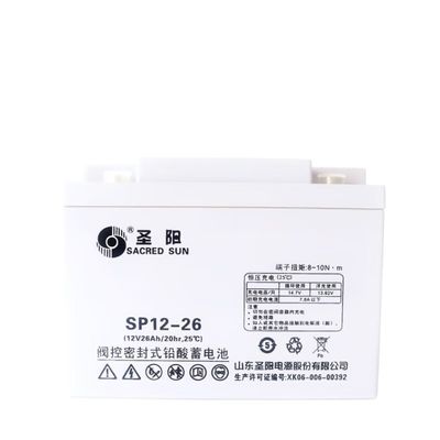 Sacred Sun SP12-26 Свинцово-кислотный аккумулятор 12V26Ah для UPS Система питания для накопления солнечной энергии