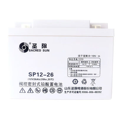 Sacred Sun SP12-26 Свинцово-кислотный аккумулятор 12V26Ah для UPS Система питания для накопления солнечной энергии
