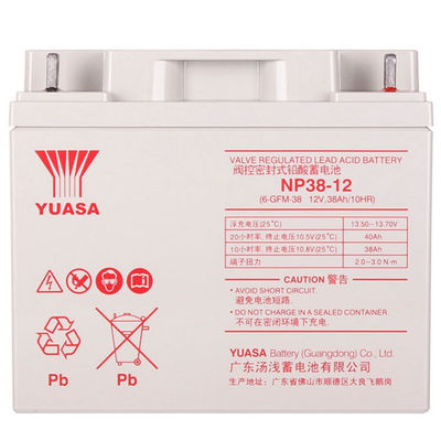 Аккумулятор AGM NP38-1212V38Ah для связи, электроснабжения, освещения и солнечной энергии