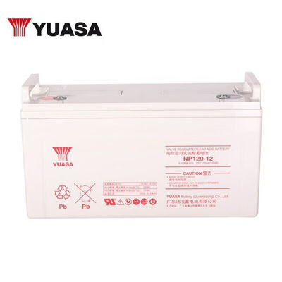 12V120AH Yuasa Свинцово-кислотная батарея для связи Электроснабжение Освещение Солнечная энергия