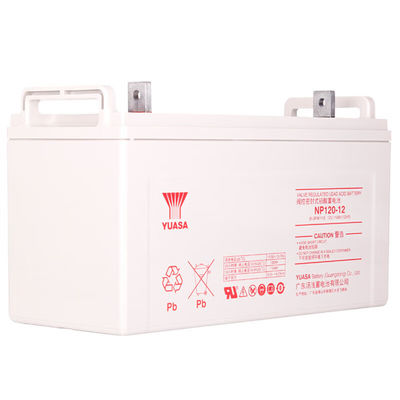 12V120AH Yuasa Свинцово-кислотная батарея для связи Электроснабжение Освещение Солнечная энергия