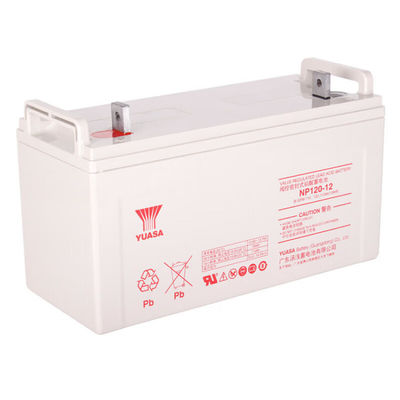 12V120AH Yuasa Свинцово-кислотная батарея для связи Электроснабжение Освещение Солнечная энергия