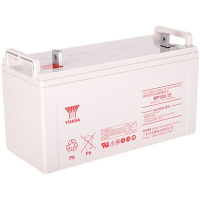 12V120AH Yuasa Свинцово-кислотная батарея для связи Электроснабжение Освещение Солнечная энергия