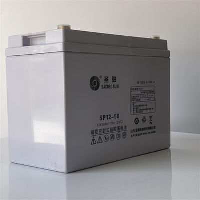 Мощный Sacred Sun SP12-50 свинцово-кислотный аккумулятор 12V50Ah для системы хранения солнечной энергии