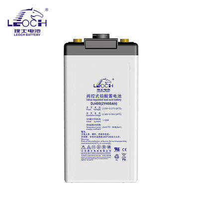Leoch Battery DJ400 Свинцово-кислотный аккумулятор 400Ah C10 для решения для хранения солнечной энергии