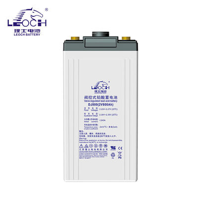Leoch Battery DJ800 Свинцово-кислотная батарея 2V800Ah для медицинского оборудования и энергосистем