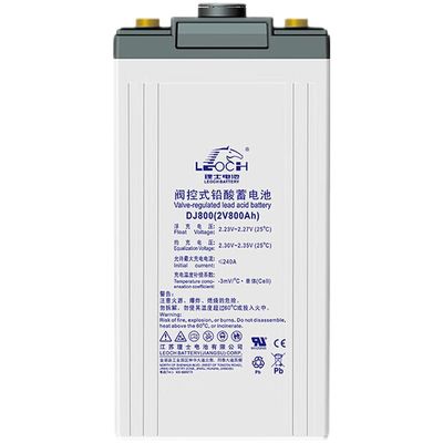 Leoch Battery DJ800 Свинцово-кислотная батарея 2V800Ah для медицинского оборудования и энергосистем