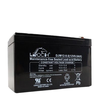 Устойчивый ABS контейнер Leoch батарея DJW12-9.0 12V9Ah для UPS системы питания машинного зала
