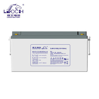 12V150Ah Сплошная свинцово-кислотная батарея для передачи энергии UPS Внутреннее сопротивление 4mΩ