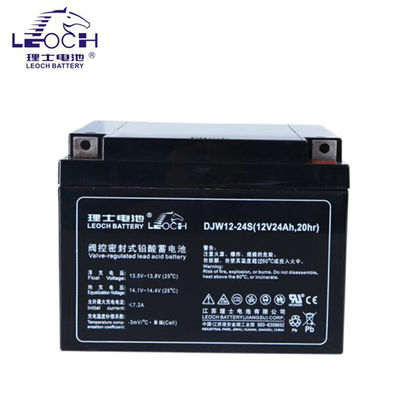 12V24Ah свинцово-кислотная батарея для передачи электроэнергии UPS Содержание солнечной энергии DJW12-24s