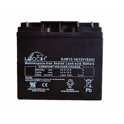 Долговечная Leoch батарея DJW12-18 12V18Ah для солнечной энергии