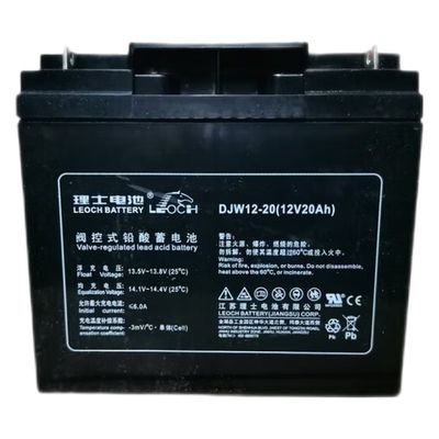 Leoch DJW12-20 12V20Ah Заменяющая батарея для медицинского оборудования для передачи энергии UPS
