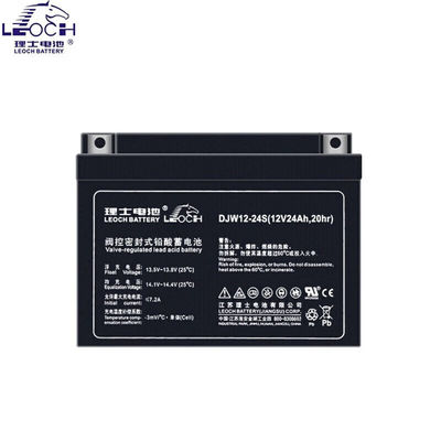 Замена аккумулятора Leoch DJW12-24s 12V24Ah свинцово-кислотный аккумулятор для передачи энергии