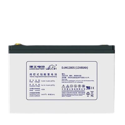 260±2 мм длина Leoch DJM1280S 12V80Ah свинцово-кислотная батарея для коммуникационного оборудования